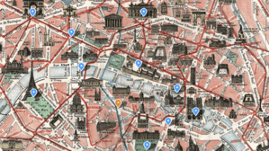 virtual map paris